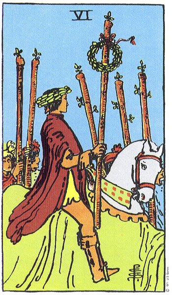 6 of Wands